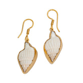 ALCHEMIA NASSA CLOTHRATA SHELL DROP EARRINGS